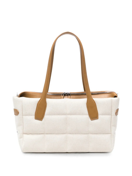  Veecollective Tela Quilted Shoulder Bag - Neutro 