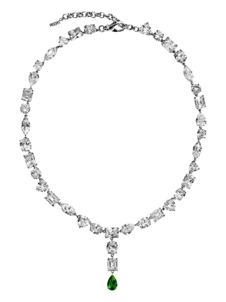  Veert Collar Con Colgante - Plateado 
