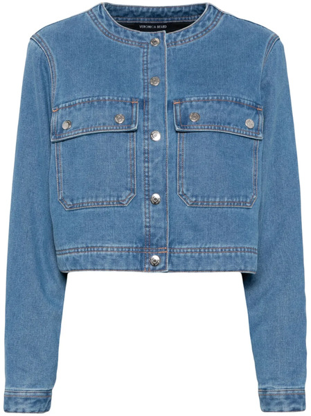  Veronica Beard Chaqueta Vaquera - Azul 