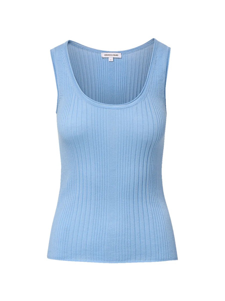  Veronica Beard Top De Punto - Azul 