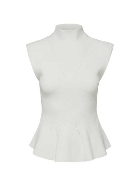  Veronica Beard Top Seraphine - Blanco 