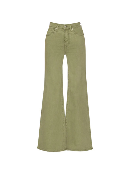  Veronica Beard Vaqueros Joplin Acampanados - Verde 