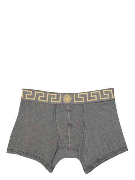 Versace Bóxer Greca Border - Gris 
