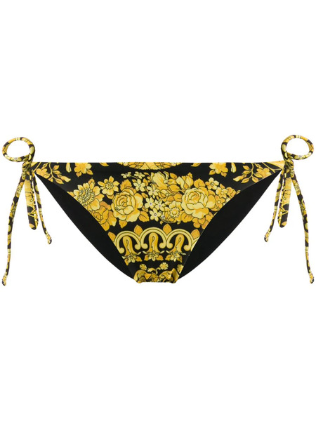  Versace Bragas De Bikini Barocco - Negro 