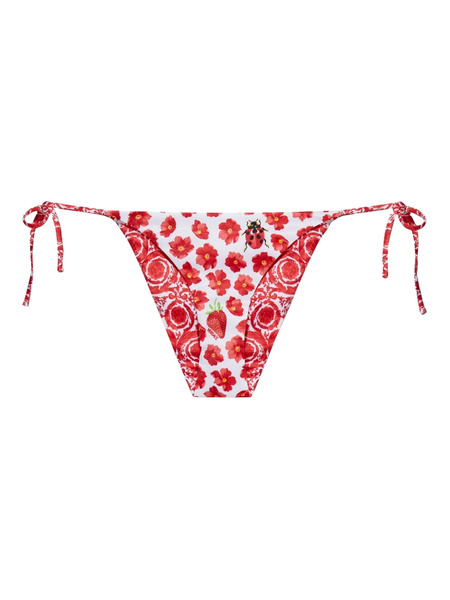  Versace Bragas De Bikini Reversible - Rojo 