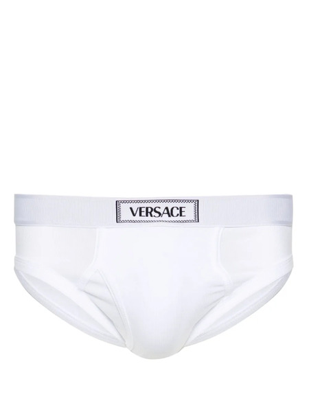 Versace Calzoncillos Con Logo 90s - Blanco 
