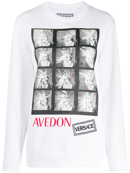  Versace Camiseta Avedon - Blanco 