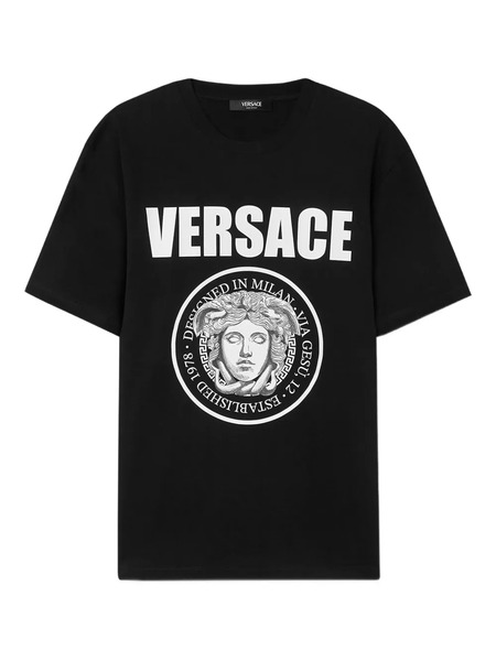  Versace Camiseta Medusa Rock - Negro 
