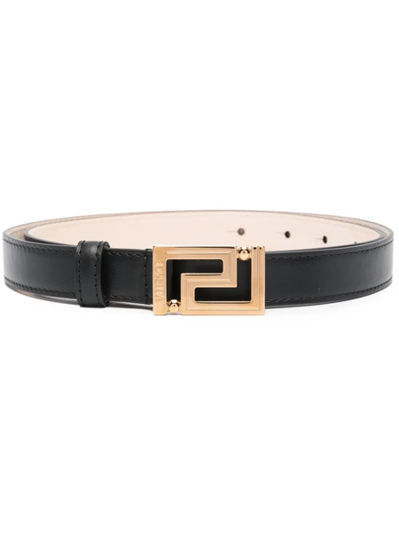 Versace Cinturón Greca Goddess - Negro 