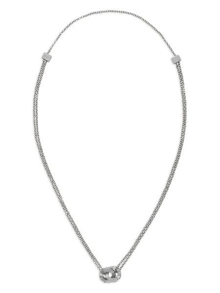  Versace Collar Con Diseño Entrelazado - Plateado 