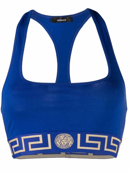 Versace Corpiño Greca Border - Azul 