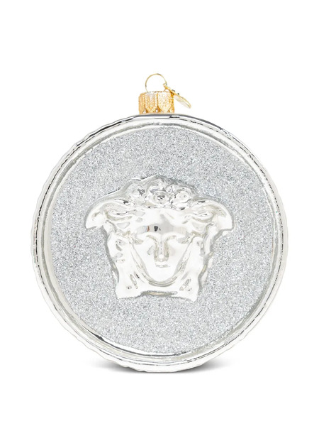  Versace Decoración Coin Holiday - Plateado 