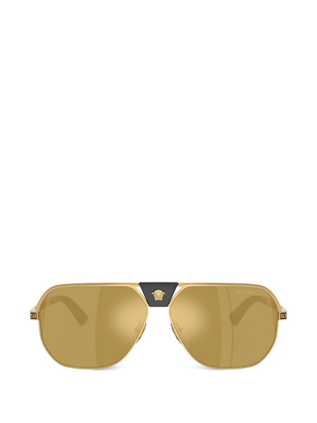  Versace Eyewear Gafas De Sol Greca Flow - Dorado 