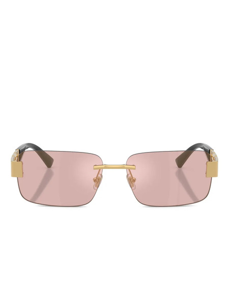  Versace Eyewear Gafas De Sol Ve2298 Con Detalle Geométrico - Rosa 