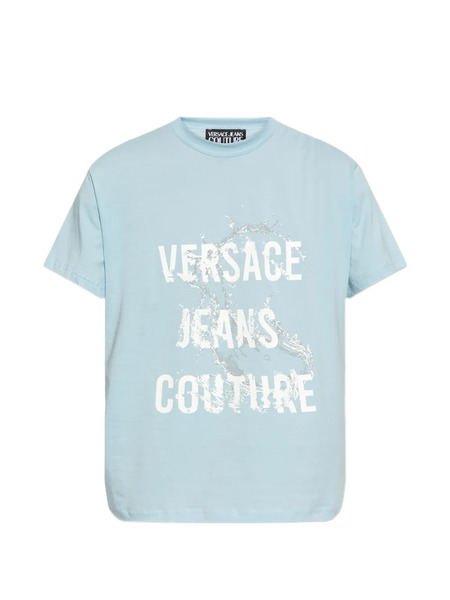  Versace Jeans Couture Camiseta Estampada - Azul 