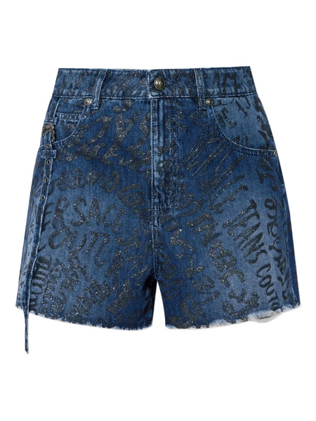  Versace Jeans Couture Pantalones Vaqueros Cortos - Azul 