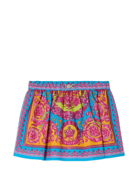  Versace Kids Falda Estampada - Azul 