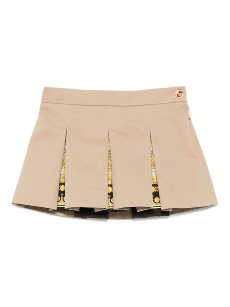  Versace Kids Falda Plisada - Neutro 