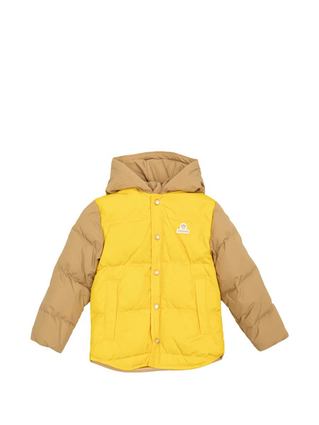  Versace Kids Padded Hooded Jacket - Amarillo 