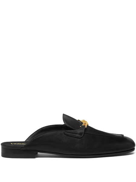  Versace Mules Medusa - Negro 
