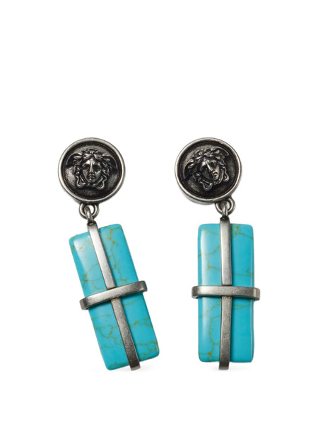  Versace Pendientes Aura - Plateado 
