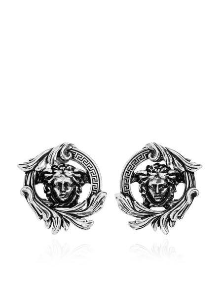  Versace Pendientes Medusa Barocco - Plateado 