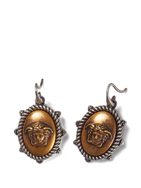  Versace Pendientes Tivoli - Plateado 