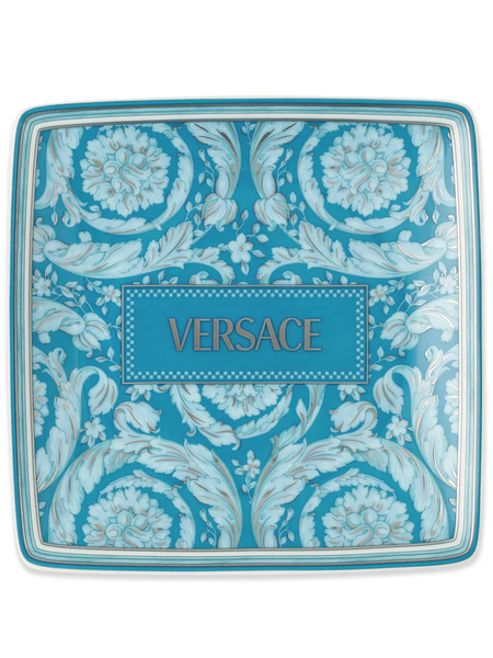  Versace Plato Barocco Coppetta - Azul 