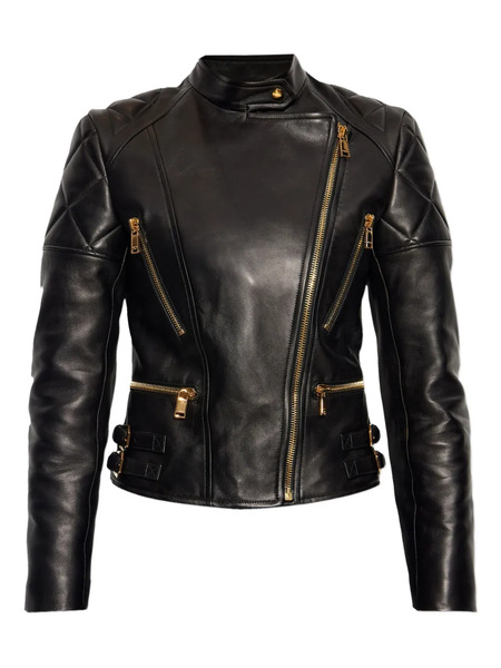  Versace Plumífero Con Botones - Negro 