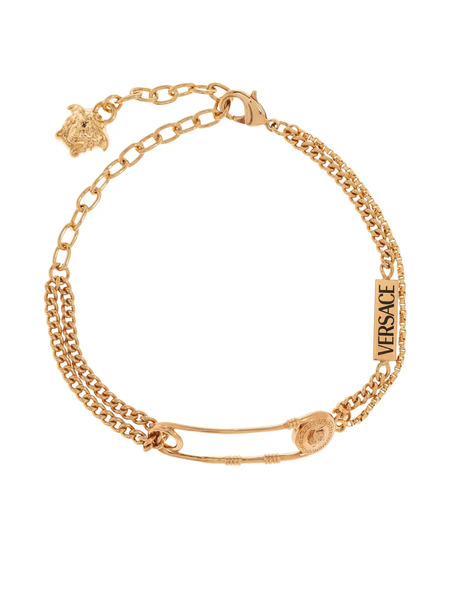  Versace Pulsera Safety Chain - Dorado 