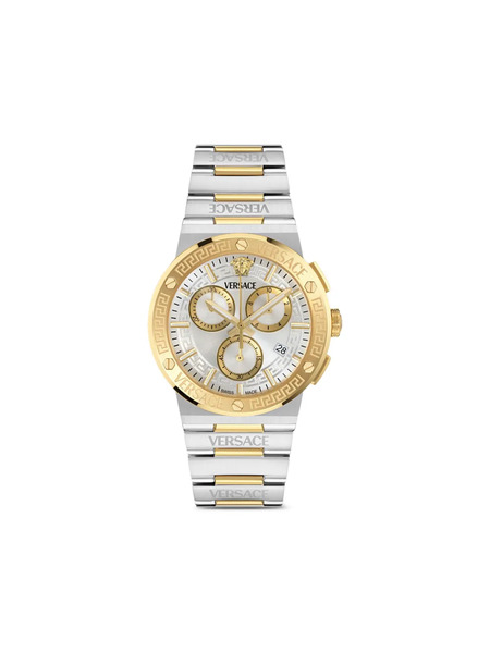  Versace Reloj Greca De 40 Mm - Plateado 