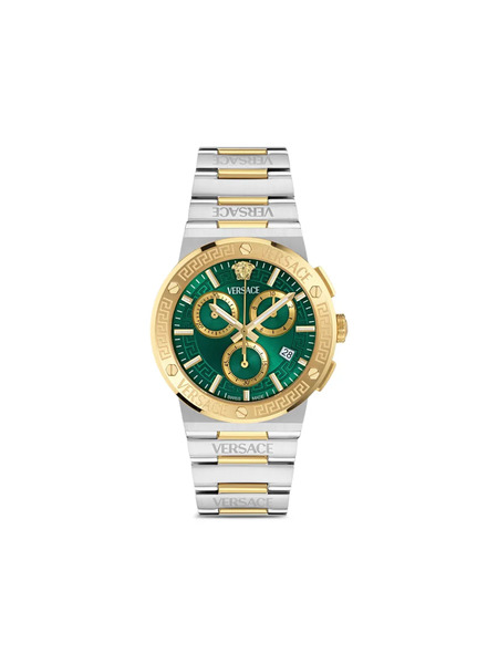  Versace Reloj Greca De 40 Mm - Verde 