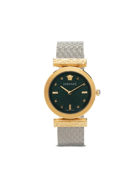  Versace Reloj Regalia De 34 Mm - Verde 