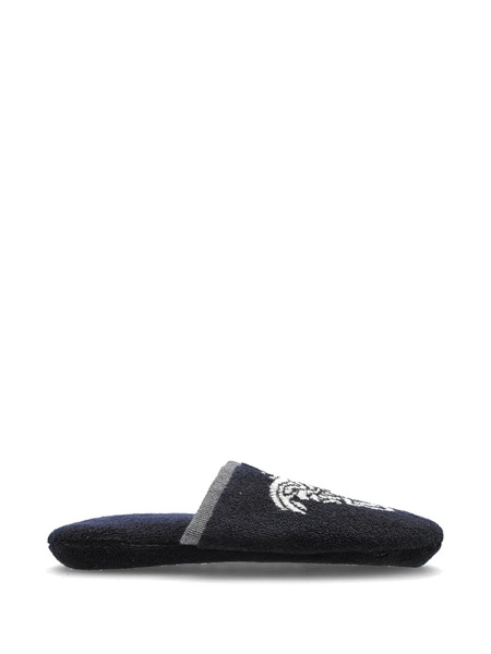  Versace Slippers En Jacquard - Azul 