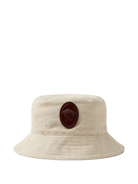  Versace Sombrero De Pescador De Lino Y Algodón - Neutro 