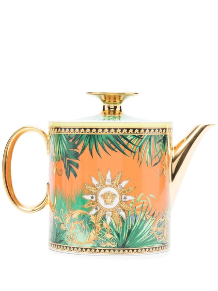  Versace Tetera Con Varios Estampados - Verde 