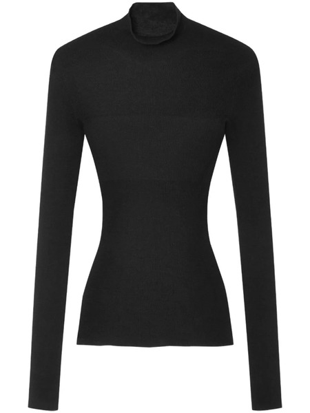  Versace Top De Canalé - Negro 