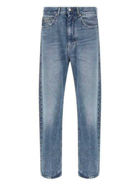  Versace Vaqueros Con Apliques - Azul 