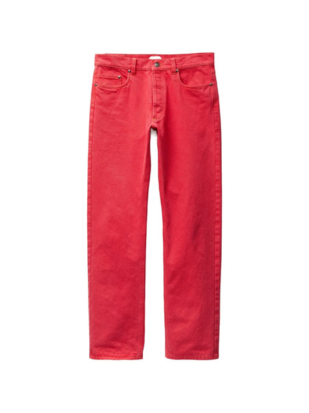  Versace Vaqueros Rectos - Rojo 
