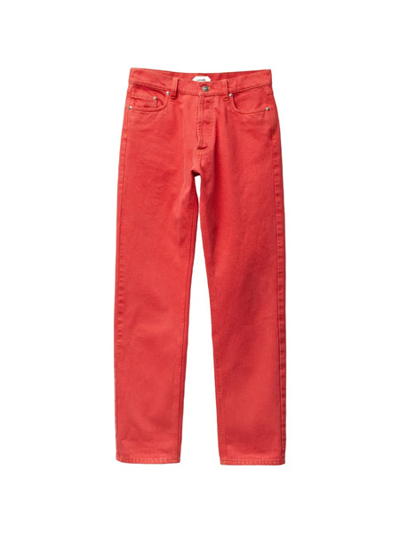  Versace Vaqueros Rectos - Rojo 