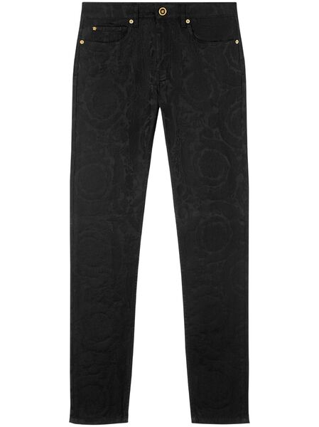  Versace Vaqueros Slim - Negro 