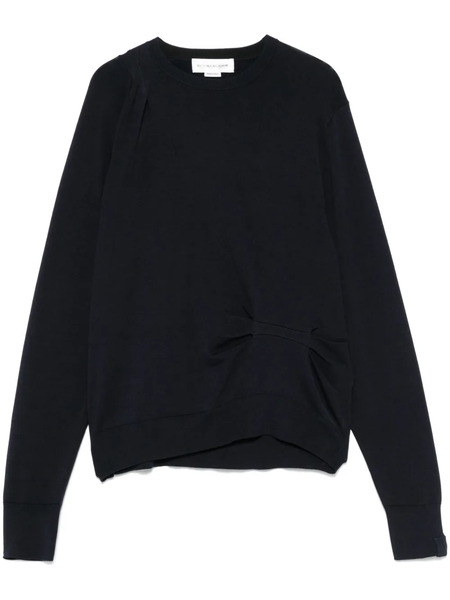  Victoria Beckham Jersey Drapeado - Azul 