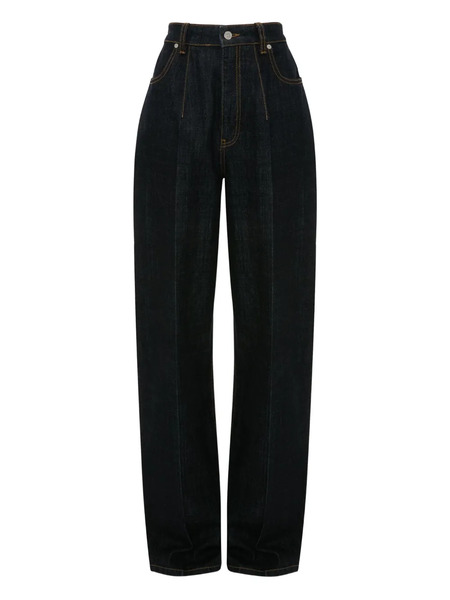  Victoria Beckham Vaqueros De Talle Alto - Azul 