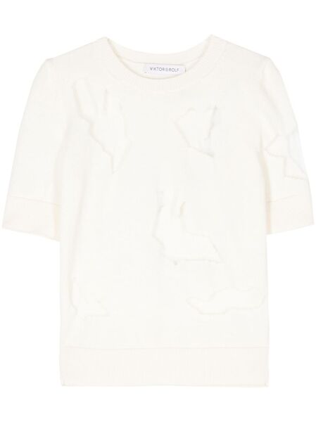  Viktor & Rolf Top De Punto - Blanco 