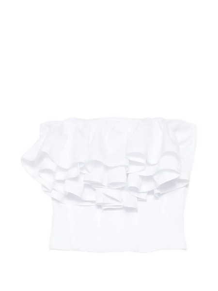  Viktor & Rolf Top Volant - Blanco 