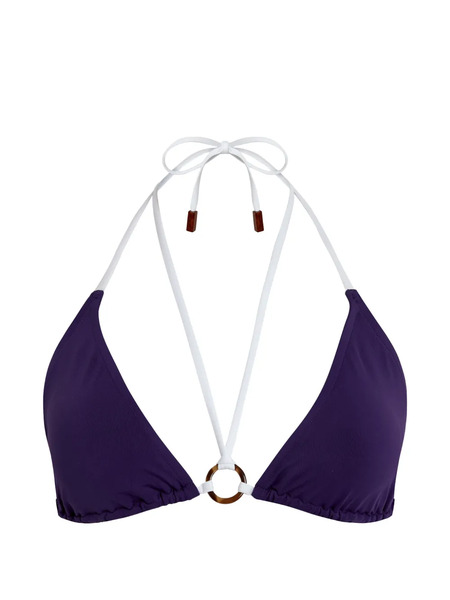  Vilebrequin Top De Bikini Con Anilla Triangular - Morado 