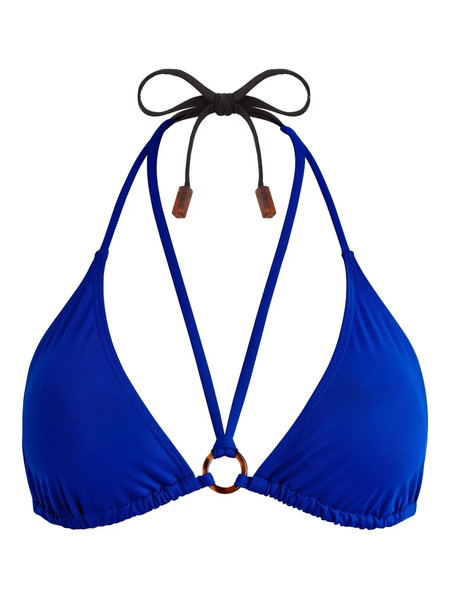  Vilebrequin Top De Bikini Con Diseño Triangular - Azul 