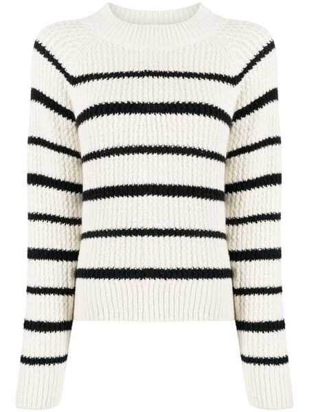  Vince Jersey A Rayas - Blanco 