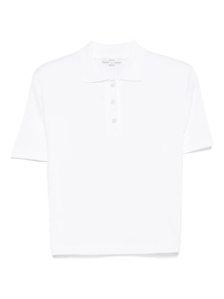  Vince Polo De Algodón - Blanco 