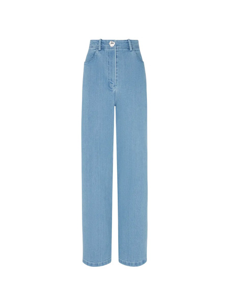  Violante Nessi Vaqueros Rectos Lily Jeans - Azul 